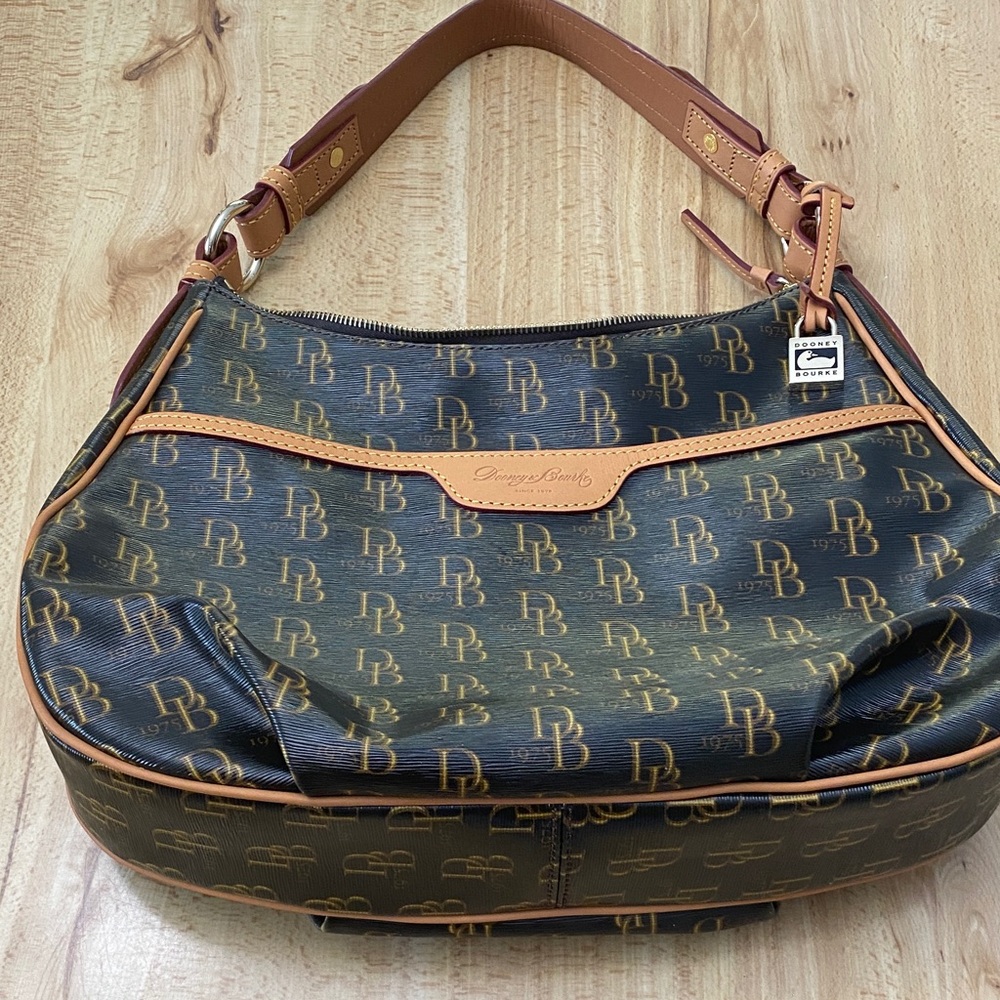 Dooney & Bourke East/West Collins Monogram Shoulder Bag